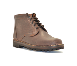 POLACCO 5 FORI PELLE TESTA DI MORO FONDO CUCITO VIBRAM